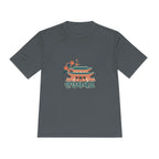 South Korea Performance T-Shirt | Palace and Blossoms | 안녕하세요 | Country Travel Gift — front — View 14