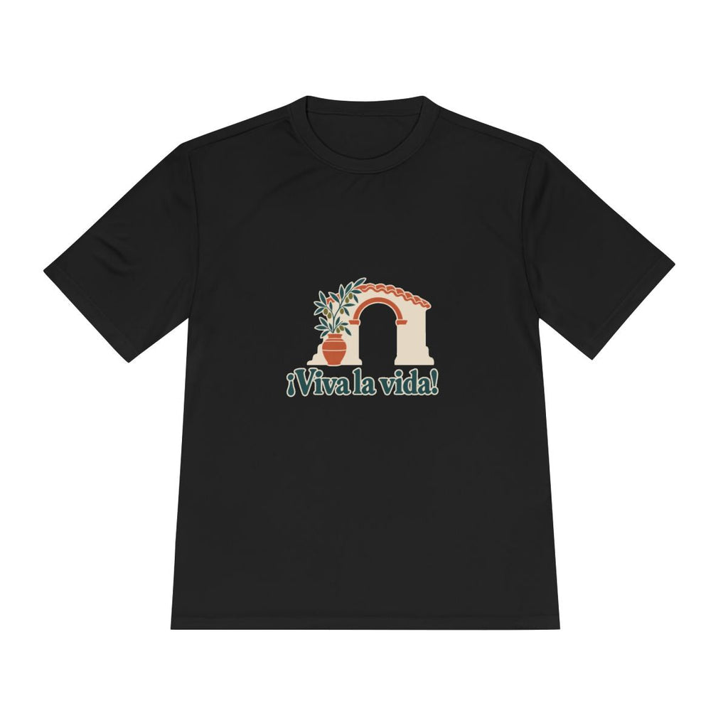 Spain Performance T-Shirt | Andalusian Arch | ¡Viva la vida! | Country Travel Gift — front — View 11