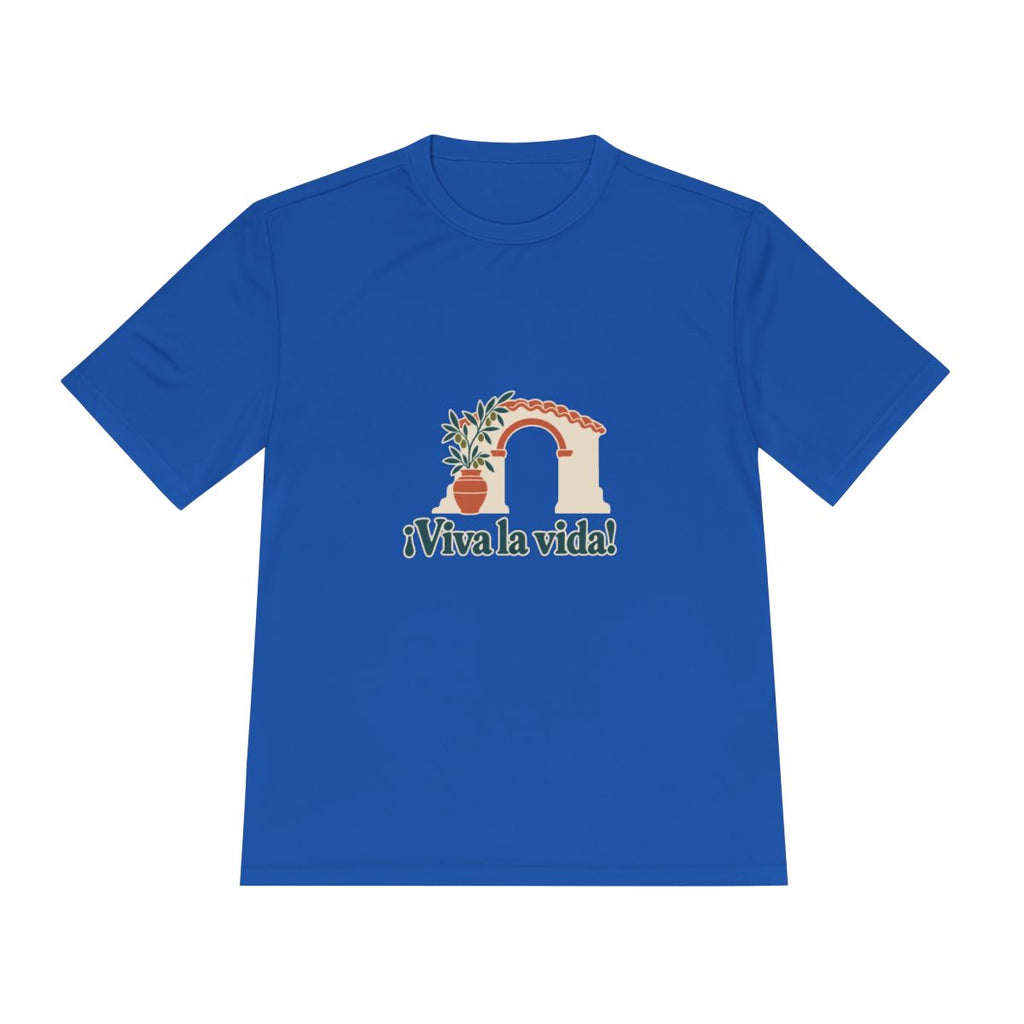 Spain Performance T-Shirt | Andalusian Arch | ¡Viva la vida! | Country Travel Gift — front — View 13