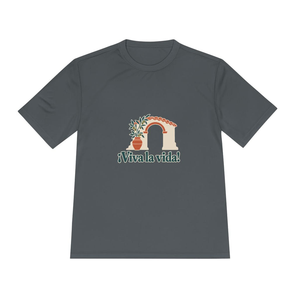 Spain Performance T-Shirt | Andalusian Arch | ¡Viva la vida! | Country Travel Gift — front — View 14
