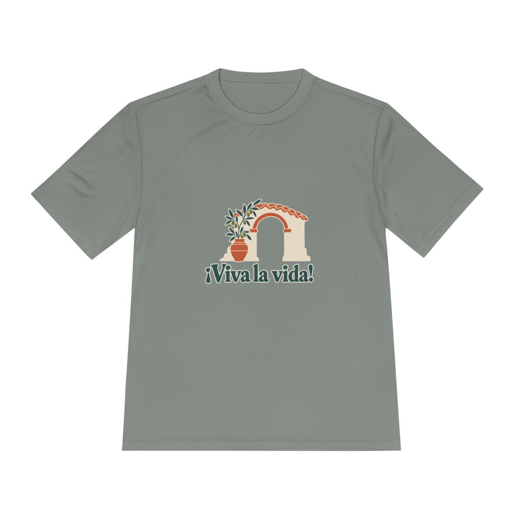 Spain Performance T-Shirt | Andalusian Arch | ¡Viva la vida! | Country Travel Gift — front — View 15