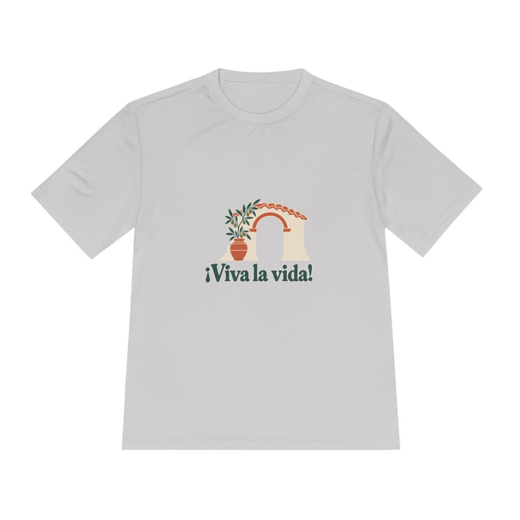 Spain Performance T-Shirt | Andalusian Arch | ¡Viva la vida! | Country Travel Gift — front — View 16