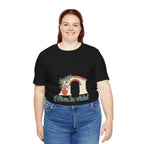 Spain Cotton T-Shirt | Andalusian Arch | ¡Viva la vida! | Country Travel Gift — person-5 — View 08