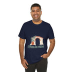 Spain Cotton T-Shirt | Andalusian Arch | ¡Viva la vida! | Country Travel Gift — person-6 — View 09