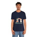 Spain Cotton T-Shirt | Andalusian Arch | ¡Viva la vida! | Country Travel Gift — person-2 — View 16