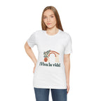 Spain Cotton T-Shirt | Andalusian Arch | ¡Viva la vida! | Country Travel Gift — person-3 — View 17