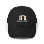Spain Distressed Cap | Andalusian Arch | ¡Viva la vida! | Country Travel Gift — front — View 02