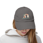 Spain Distressed Cap | Andalusian Arch | ¡Viva la vida! | Country Travel Gift — person-front — View 06
