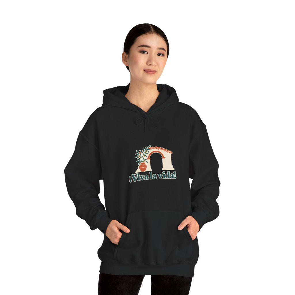 Spain Hoodie | Andalusian Arch | ¡Viva la vida! | Country Travel Gift — on-model-98427 — View 05