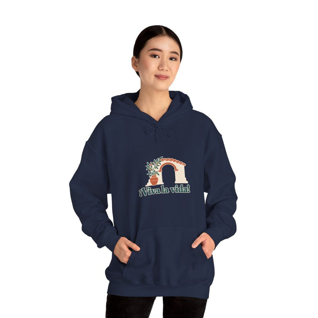 Spain Hoodie | Andalusian Arch | ¡Viva la vida! | Country Travel Gift — on-model-98427 — View 06