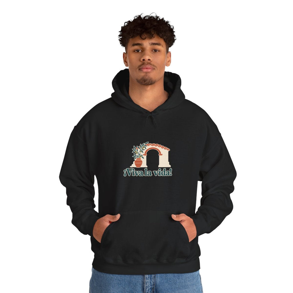 Spain Hoodie | Andalusian Arch | ¡Viva la vida! | Country Travel Gift — on-model-98428 — View 08