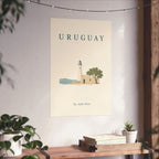 Uruguay Matte Poster | Colonia Lighthouse | Ta, todo bien | Country Travel Gift — context-3 — View 05
