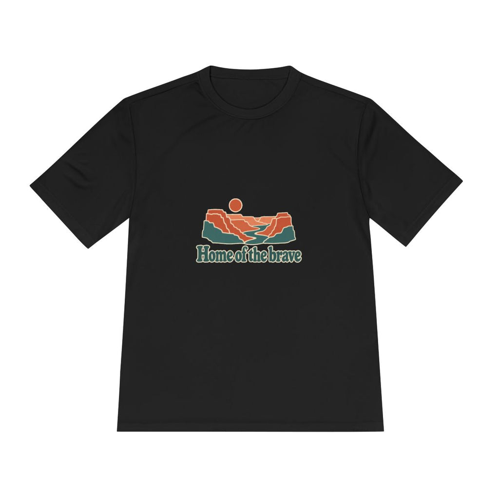 USA Performance T-Shirt | Grand Canyon | Home of the brave | Country Travel Gift — front — View 11