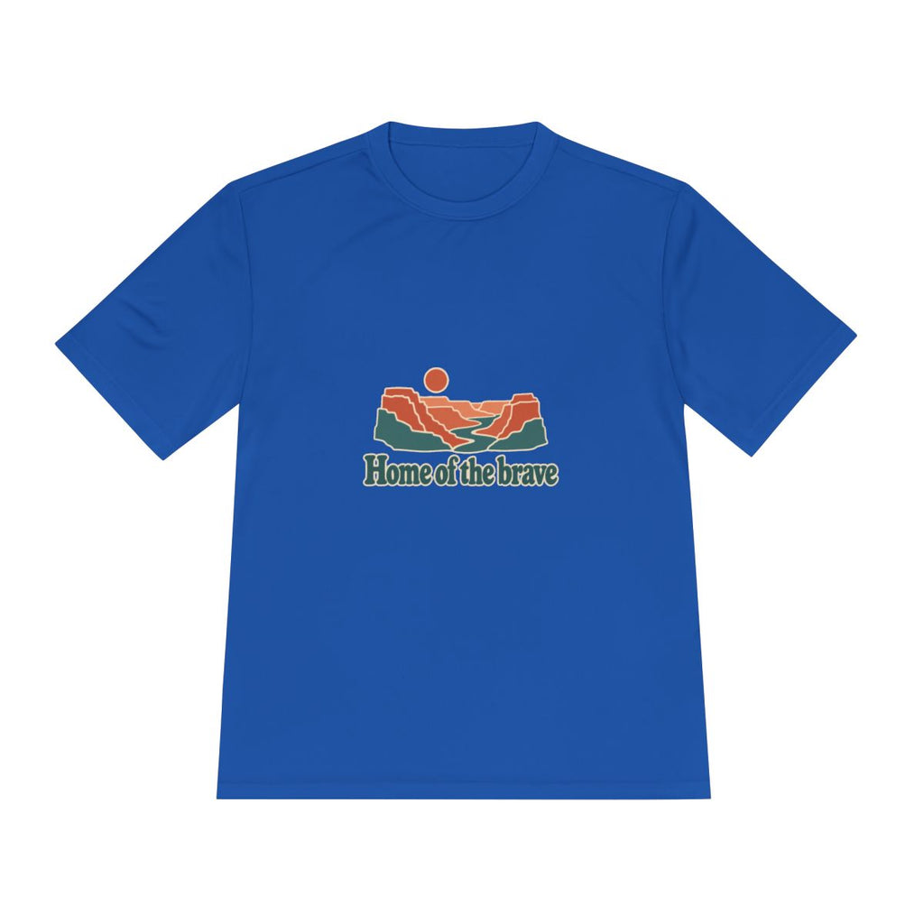 USA Performance T-Shirt | Grand Canyon | Home of the brave | Country Travel Gift — front — View 13