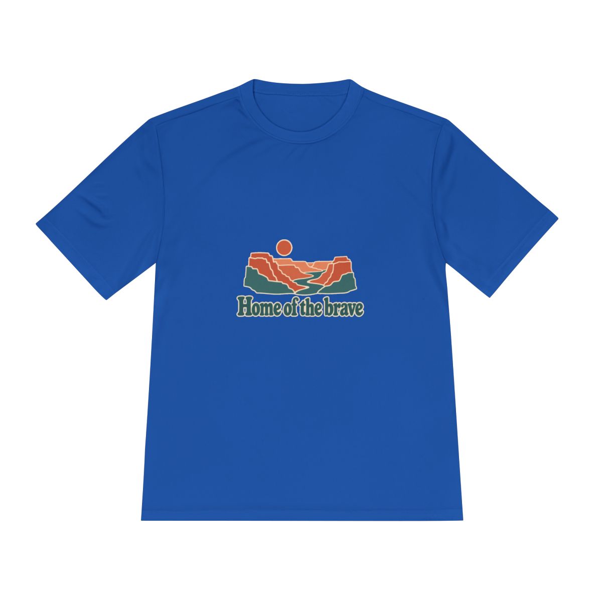 USA Performance T-Shirt | Grand Canyon | Home of the brave | Country Travel Gift — front — View 13