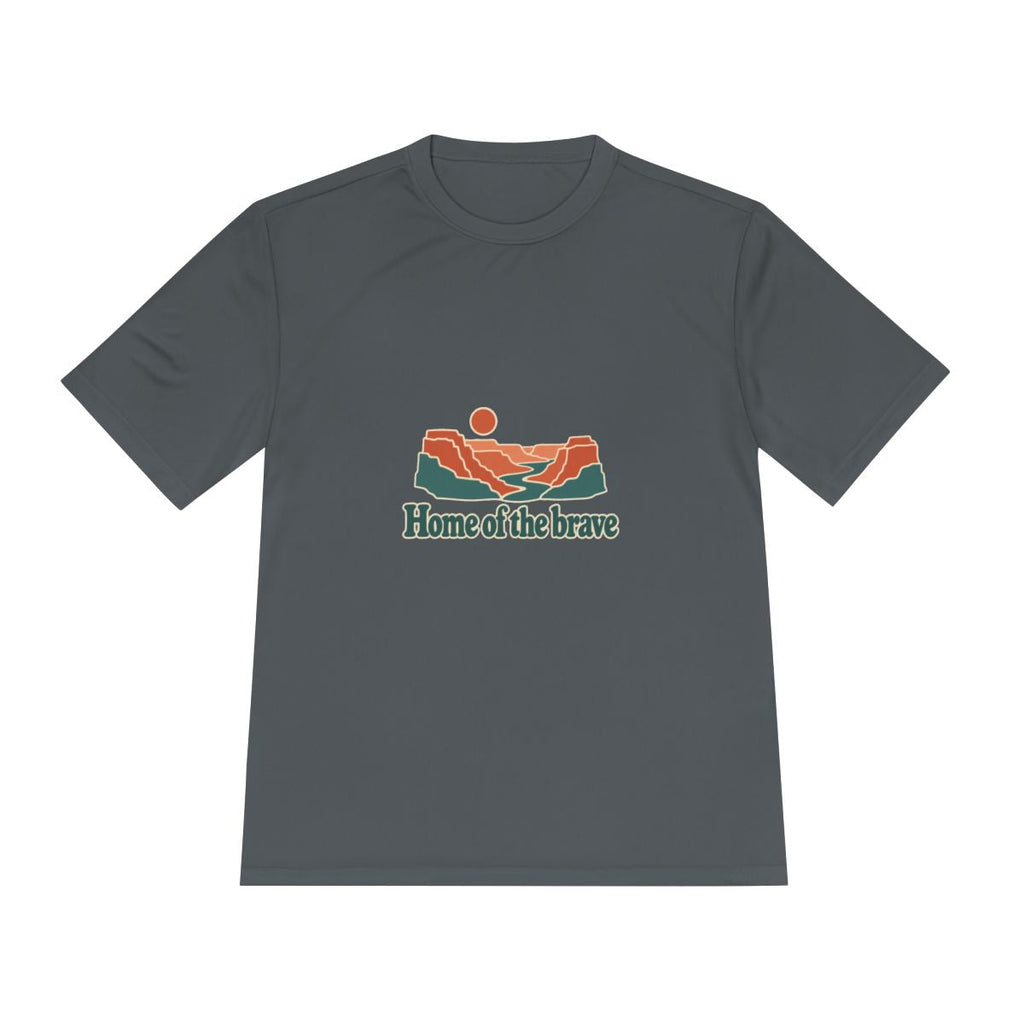 USA Performance T-Shirt | Grand Canyon | Home of the brave | Country Travel Gift — front — View 14