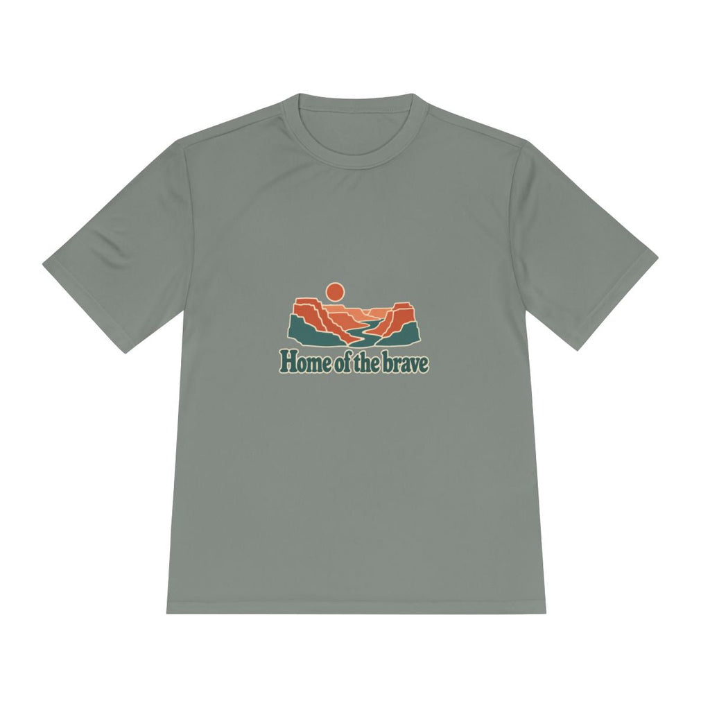 USA Performance T-Shirt | Grand Canyon | Home of the brave | Country Travel Gift — front — View 15