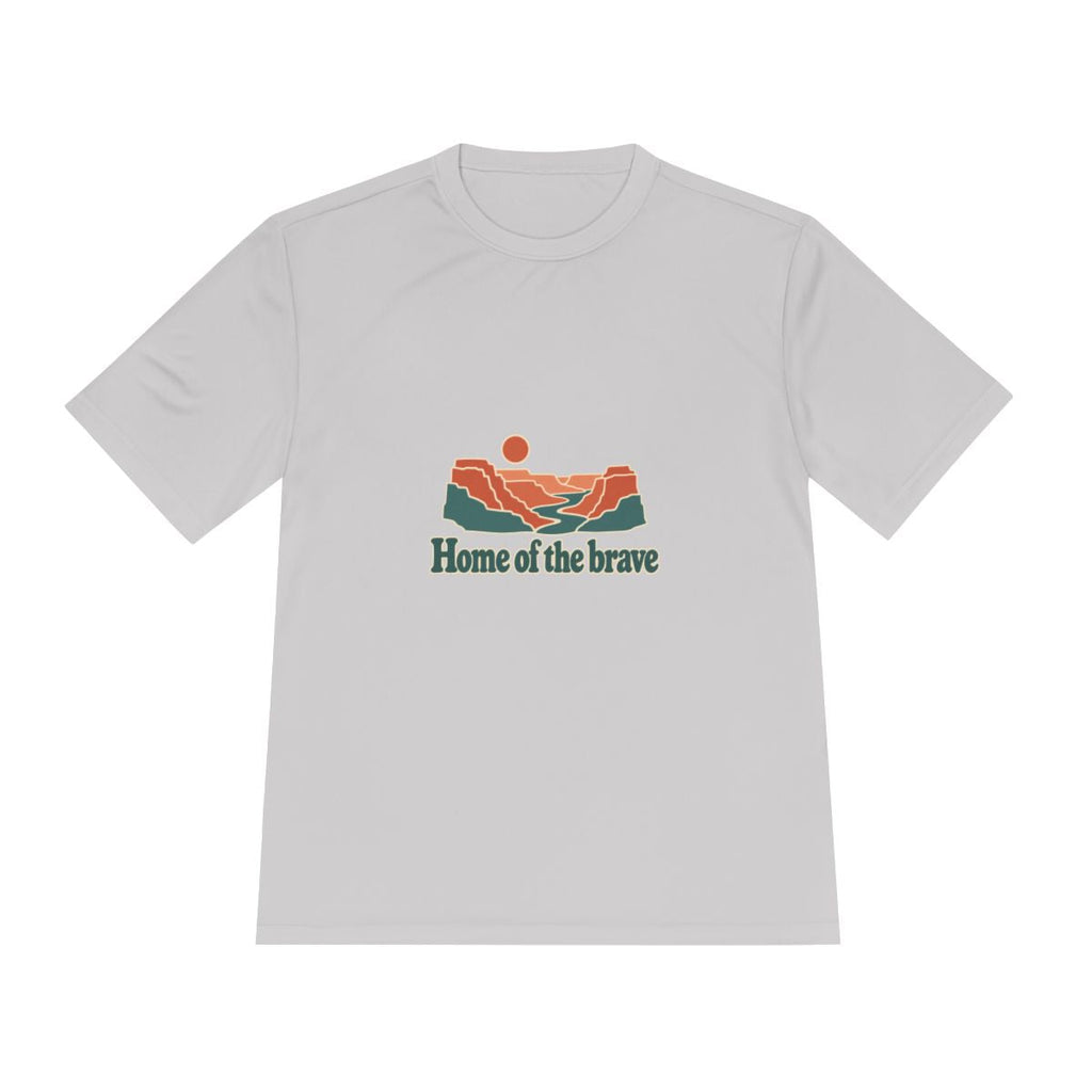 USA Performance T-Shirt | Grand Canyon | Home of the brave | Country Travel Gift — front — View 16