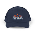 USA Embroidered Trucker Cap | Grand Canyon | Home of the brave | Country Travel Gift — front — View 05