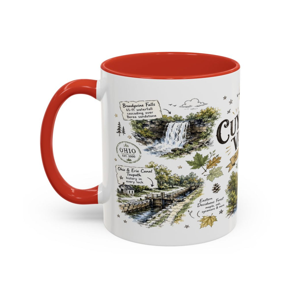 Cuyahoga Valley National Park Mug | Brandywine Falls Ohio River Ceramic (11oz/15oz)