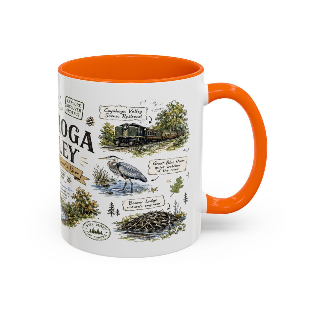 Cuyahoga Valley National Park Mug | Brandywine Falls Ohio River Ceramic (11oz/15oz)