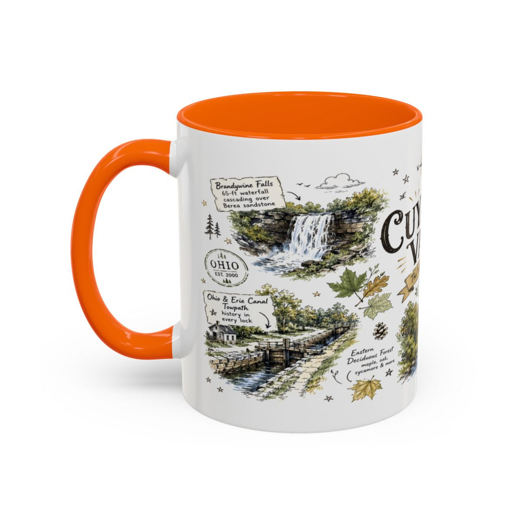 Cuyahoga Valley National Park Mug | Brandywine Falls Ohio River Ceramic (11oz/15oz)