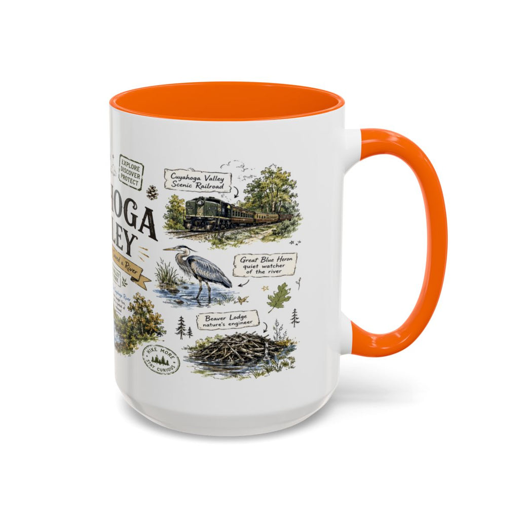 Cuyahoga Valley National Park Mug | Brandywine Falls Ohio River Ceramic (11oz/15oz)
