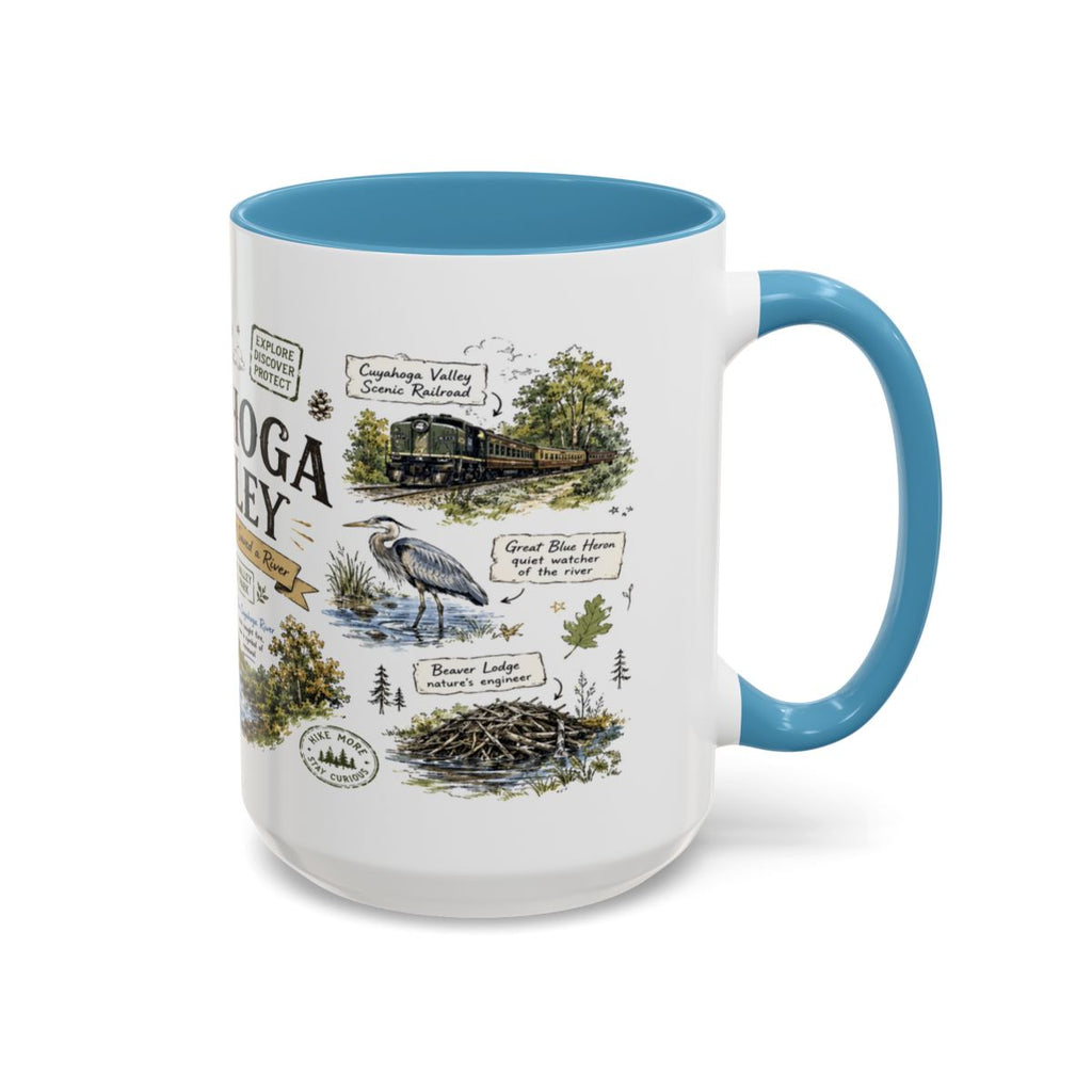 Cuyahoga Valley National Park Mug | Brandywine Falls Ohio River Ceramic (11oz/15oz)