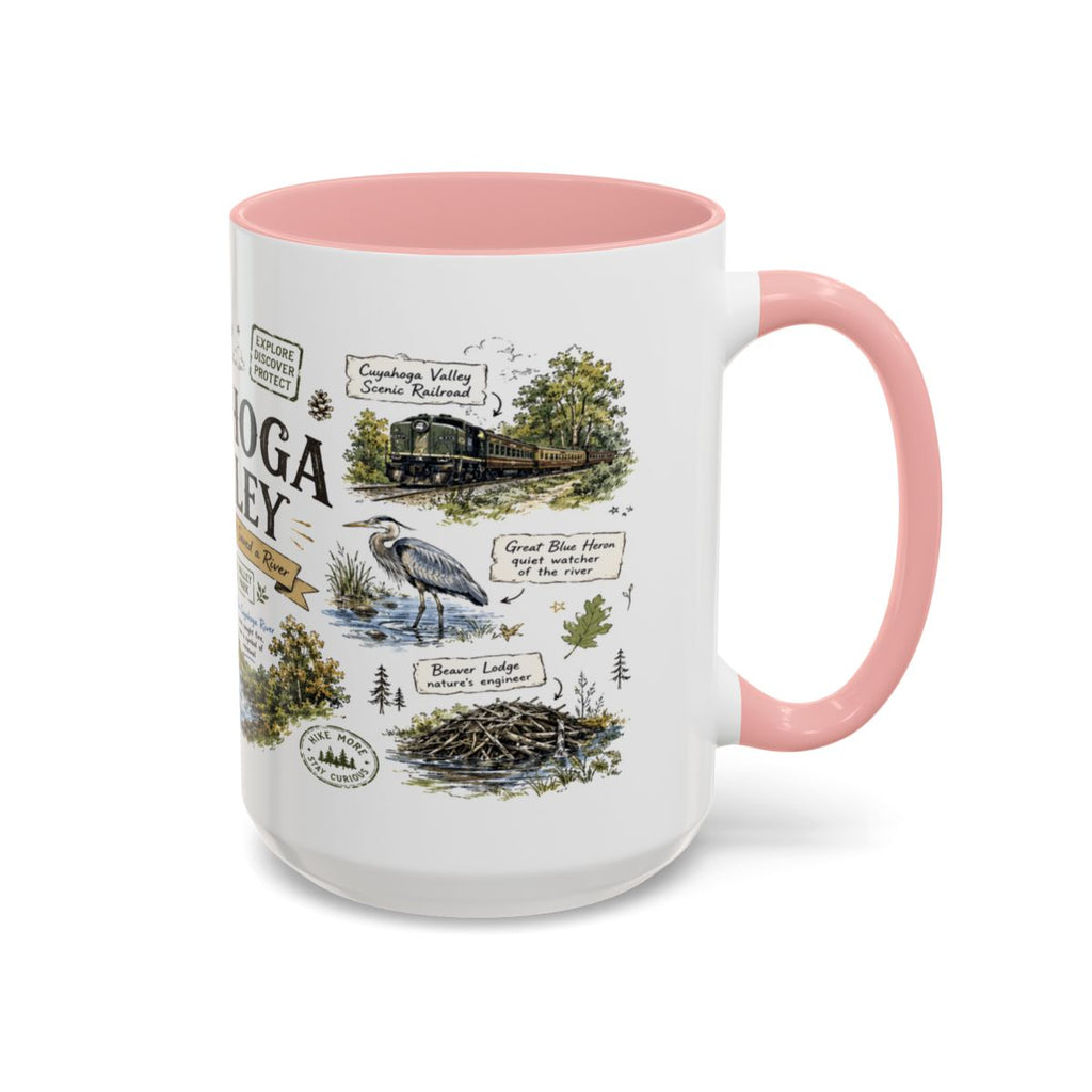 Cuyahoga Valley National Park Mug | Brandywine Falls Ohio River Ceramic (11oz/15oz)
