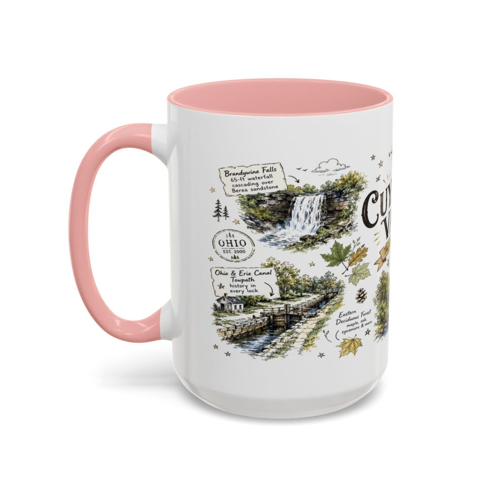 Cuyahoga Valley National Park Mug | Brandywine Falls Ohio River Ceramic (11oz/15oz)