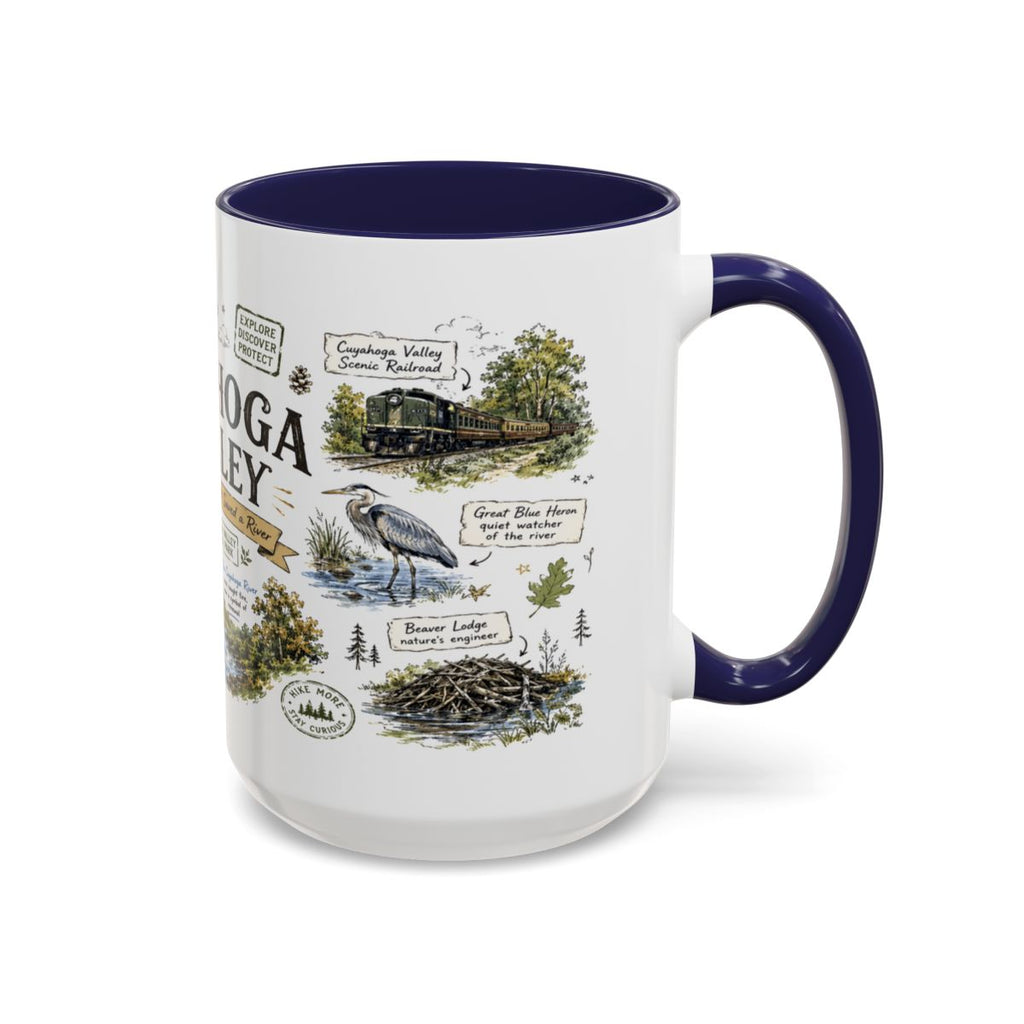Cuyahoga Valley National Park Mug | Brandywine Falls Ohio River Ceramic (11oz/15oz)