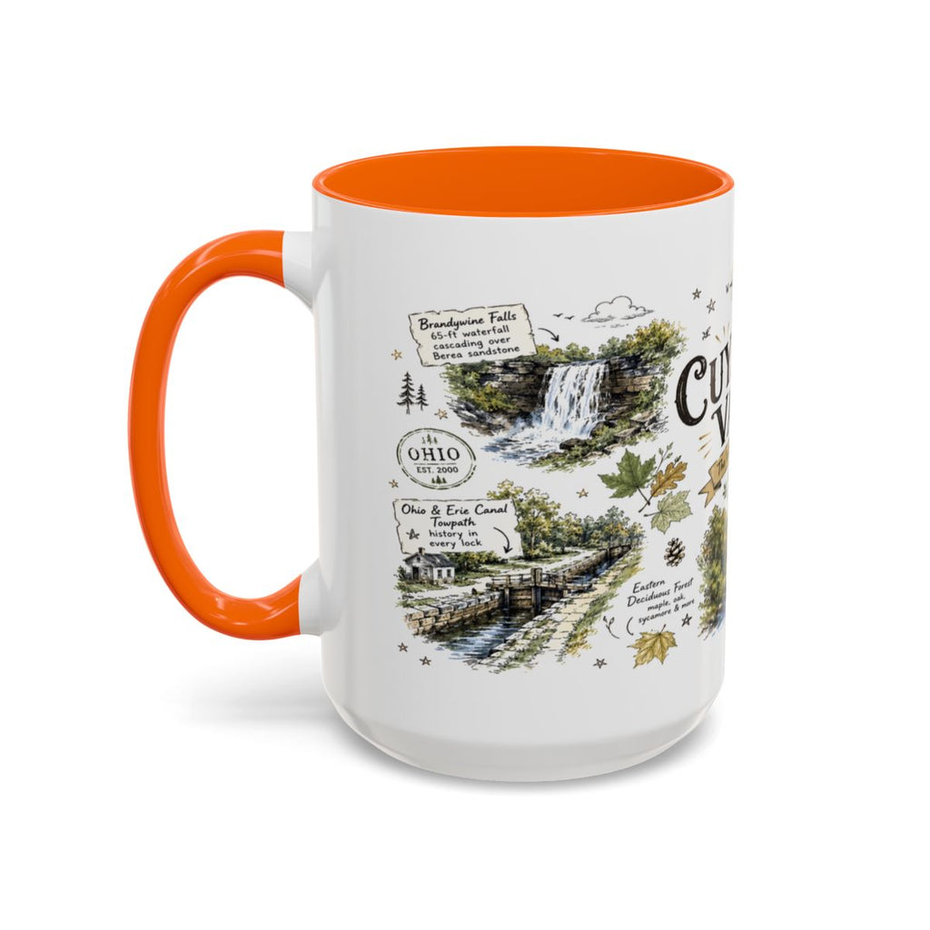 Cuyahoga Valley National Park Mug | Brandywine Falls Ohio River Ceramic (11oz/15oz)