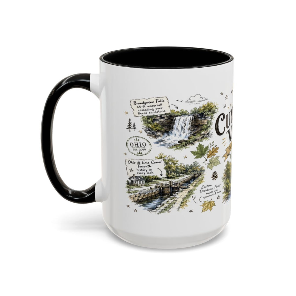 Cuyahoga Valley National Park Mug | Brandywine Falls Ohio River Ceramic (11oz/15oz)