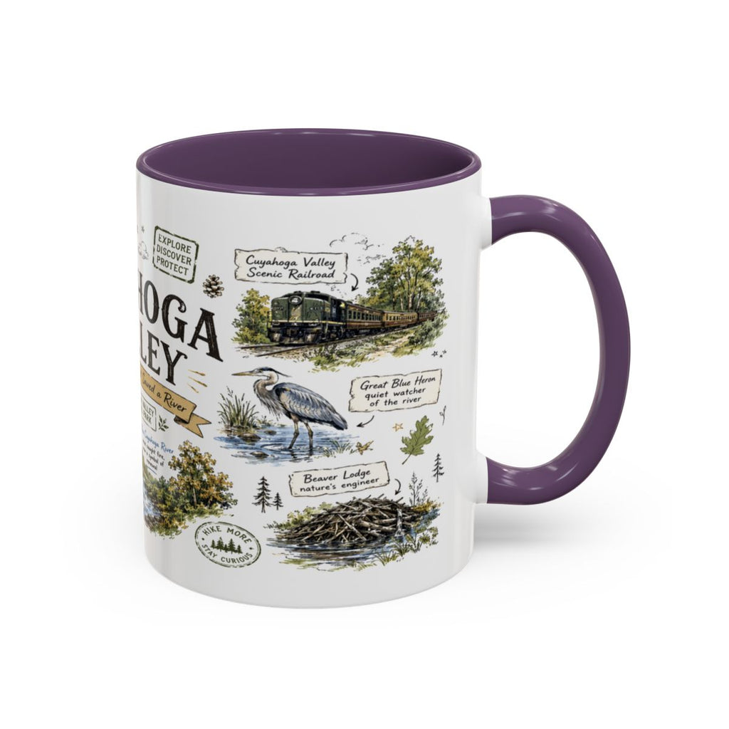 Cuyahoga Valley National Park Mug | Brandywine Falls Ohio River Ceramic (11oz/15oz)