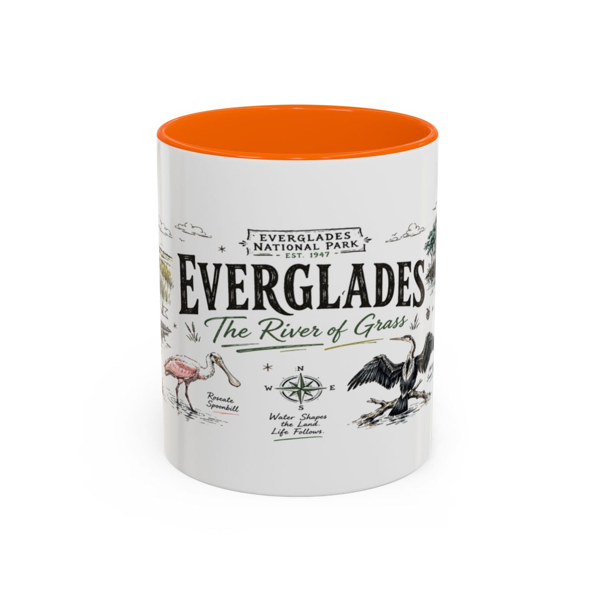 Everglades National Park Mug | Florida Wetlands Wildlife River of Grass Coffee Cup