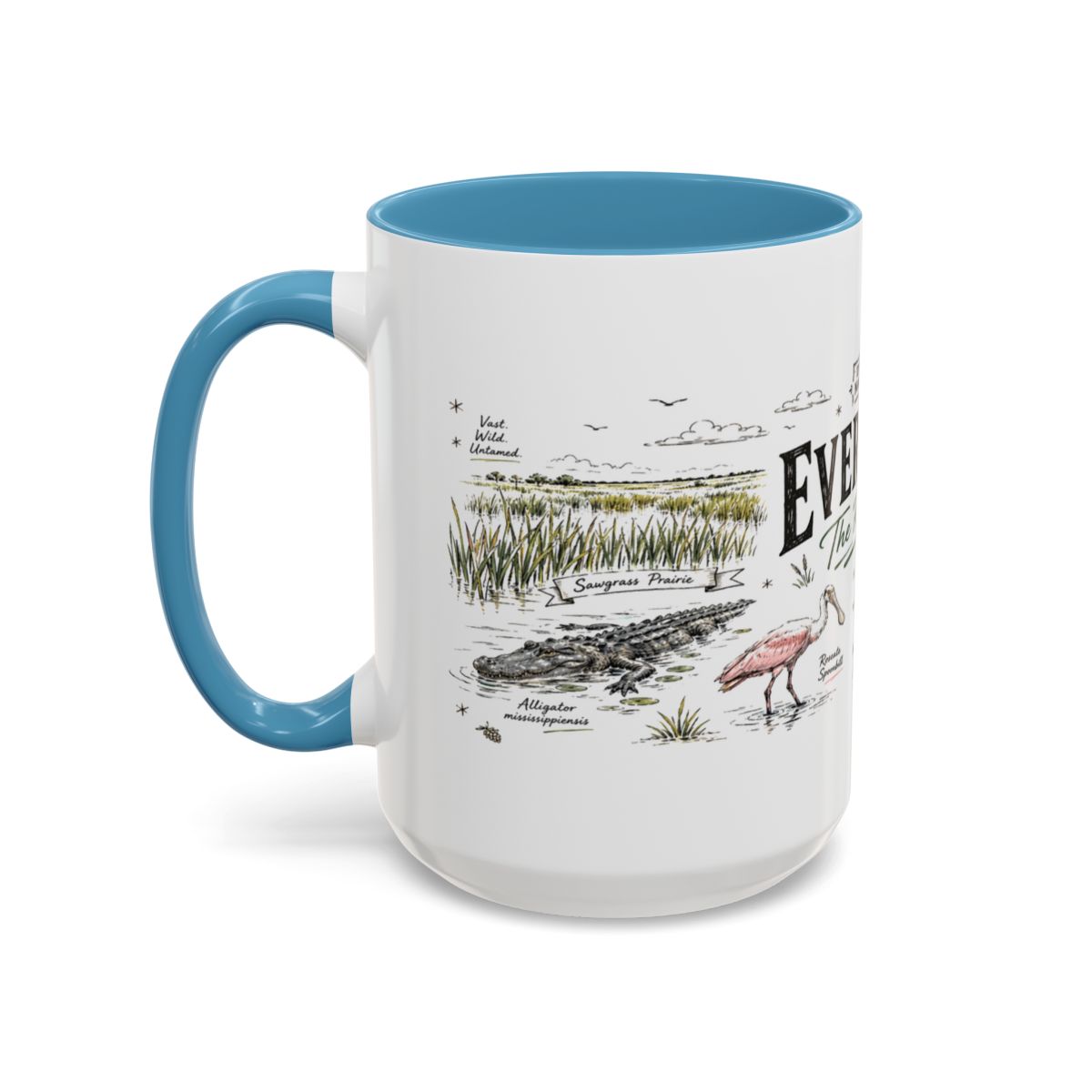 Everglades National Park Mug | Florida Wetlands Wildlife River of Grass Coffee Cup