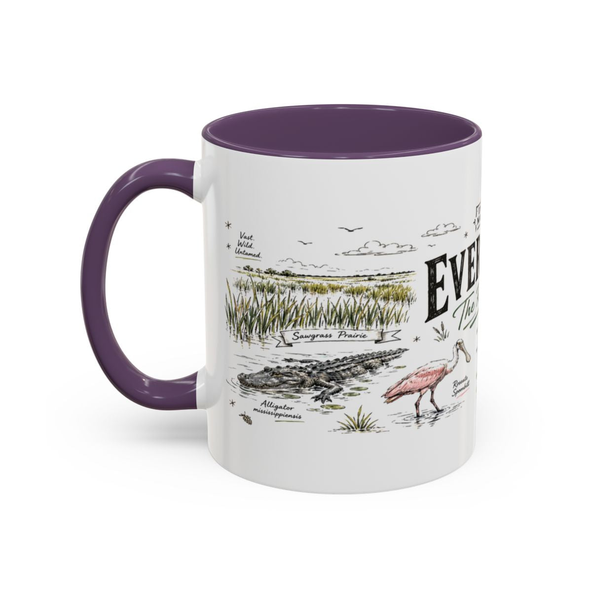 Everglades National Park Mug | Florida Wetlands Wildlife River of Grass Coffee Cup