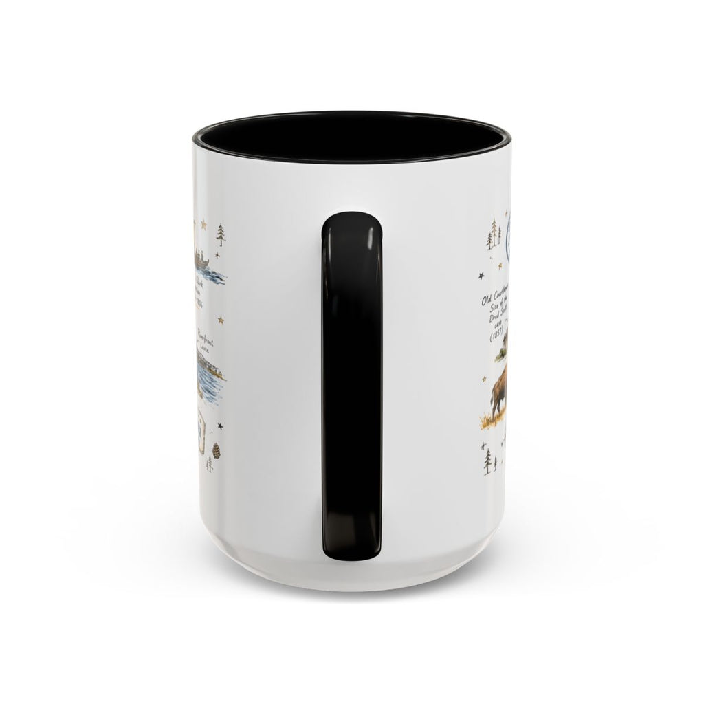 Gateway Arch National Park Coffee Mug | Missouri St. Louis Landmark Gift | Accent Color Ceramic 11oz 15oz