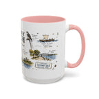 Gateway Arch National Park Coffee Mug | Missouri St. Louis Landmark Gift | Accent Color Ceramic 11oz 15oz