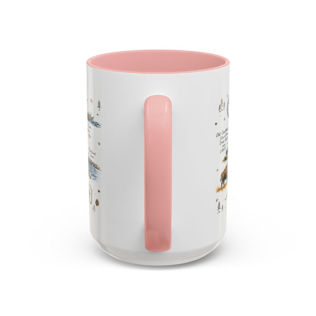 Gateway Arch National Park Coffee Mug | Missouri St. Louis Landmark Gift | Accent Color Ceramic 11oz 15oz