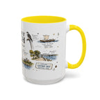 Gateway Arch National Park Coffee Mug | Missouri St. Louis Landmark Gift | Accent Color Ceramic 11oz 15oz
