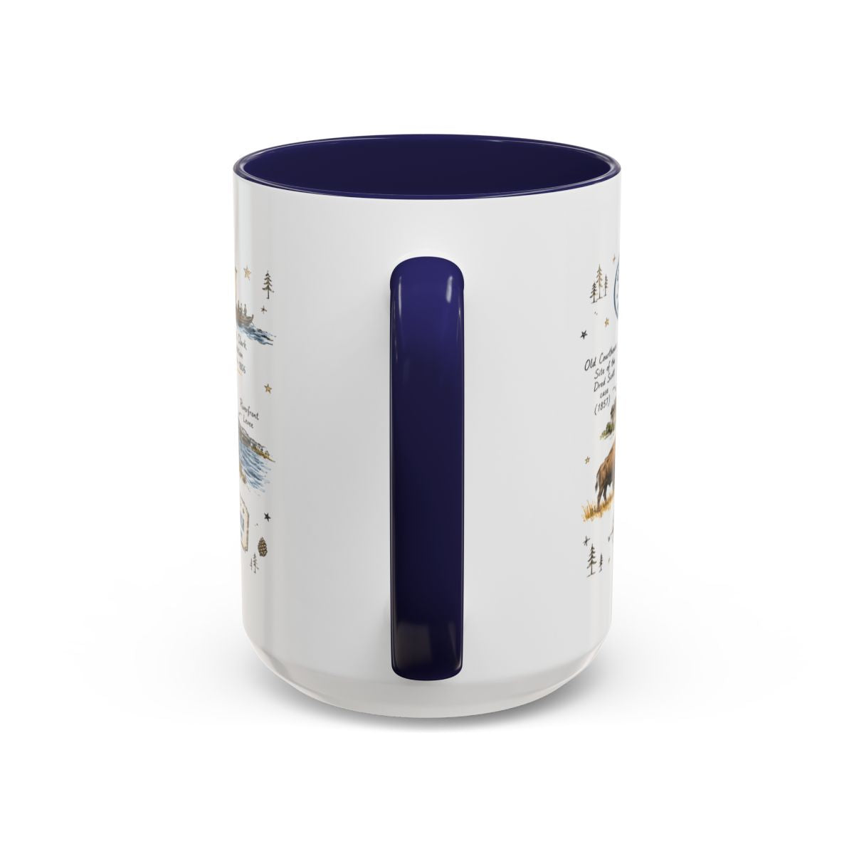 Gateway Arch National Park Coffee Mug | Missouri St. Louis Landmark Gift | Accent Color Ceramic 11oz 15oz