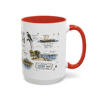 Gateway Arch National Park Coffee Mug | Missouri St. Louis Landmark Gift | Accent Color Ceramic 11oz 15oz