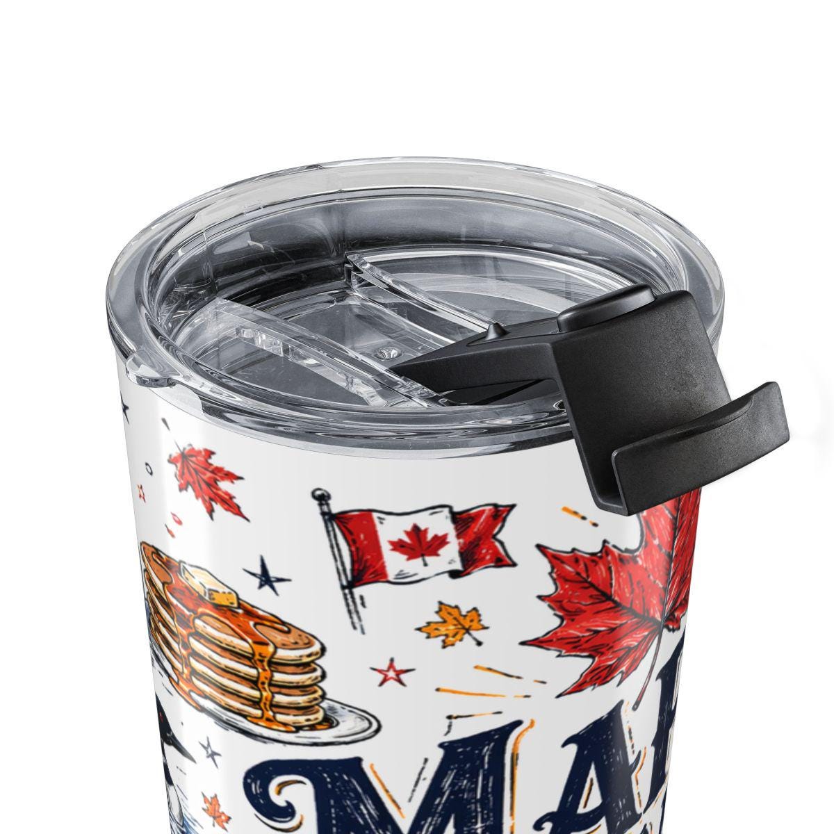 Maple Leaf Forever 20oz Tumbler | Canadian Pride Gift | Insulated Stainless Steel Travel Cup