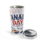 Canada Day 20oz Tumbler | Canadian Pride Gift | Insulated Stainless Steel Travel Cup