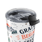 Adventure Awaits 20oz Tumbler | Class of 2026 Graduation Gift | Insulated Stainless Steel Travel Cup