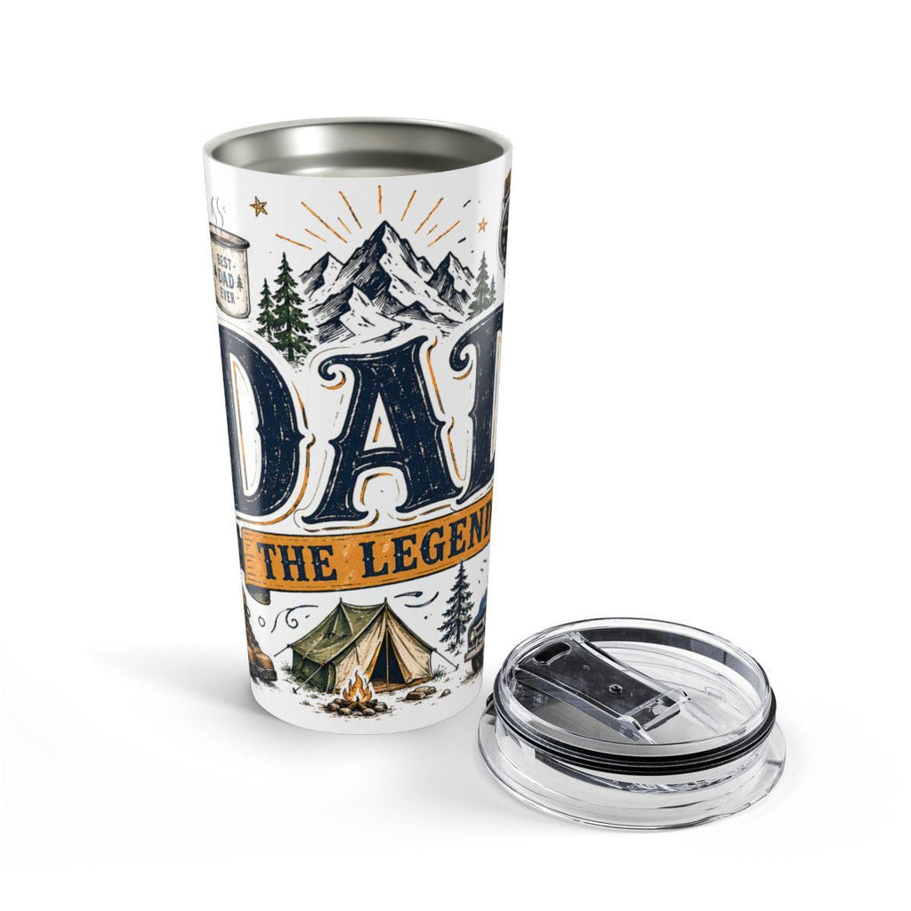 Dad The Legend 20oz Tumbler | Father's Day Gift for Dad | Insulated Stainless Steel Travel Cup