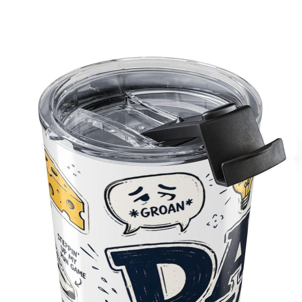 Dad Jokes Sorry Not Sorry 20oz Tumbler | Father's Day Gift for Dad | Insulated Stainless Steel Travel Cup