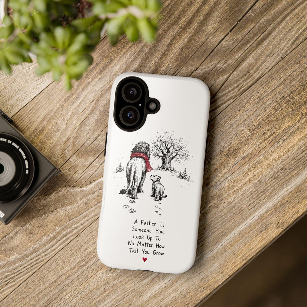 King Lion Dad Phone Case | Illustrated Lion Pride Art for iPhone Samsung - image 5