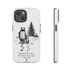 Bear Father and Cub Illustration phone case | Fatherhood Dad Quote - image 1
